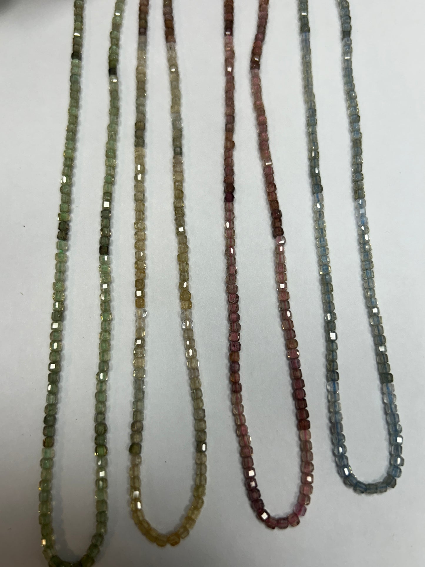 Zircon, Multi Zircon Faceted Square, Natural Zircon faceted box, faceted cube.