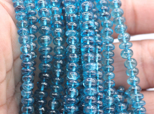 Blue Topaz Smooth Beads,Smooth Beads