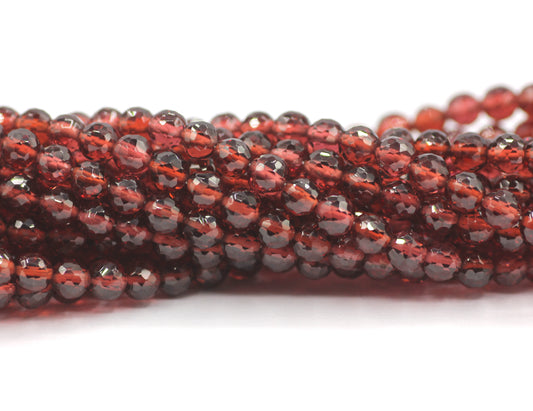 Garnet Faceted Beads,Faceted Beads