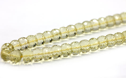 Lemon Quartz Beads,Faceted Beads