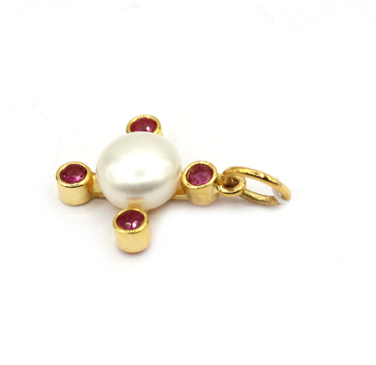 14k Solid Gold Diamond Pendants