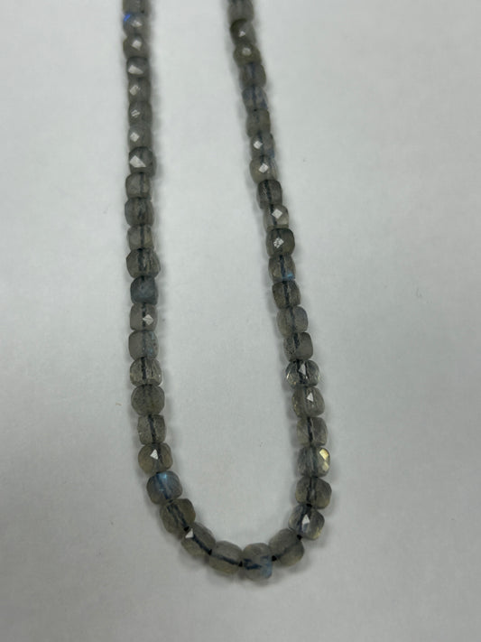 Labradorite Beads Facetted Square,Facetted Box