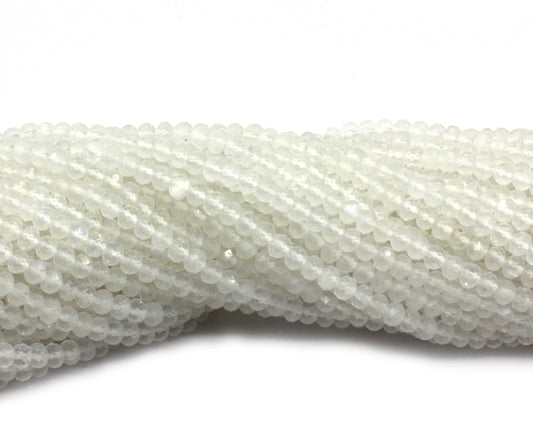 Moonstone, Rainbow Moonstone Faceted Beads