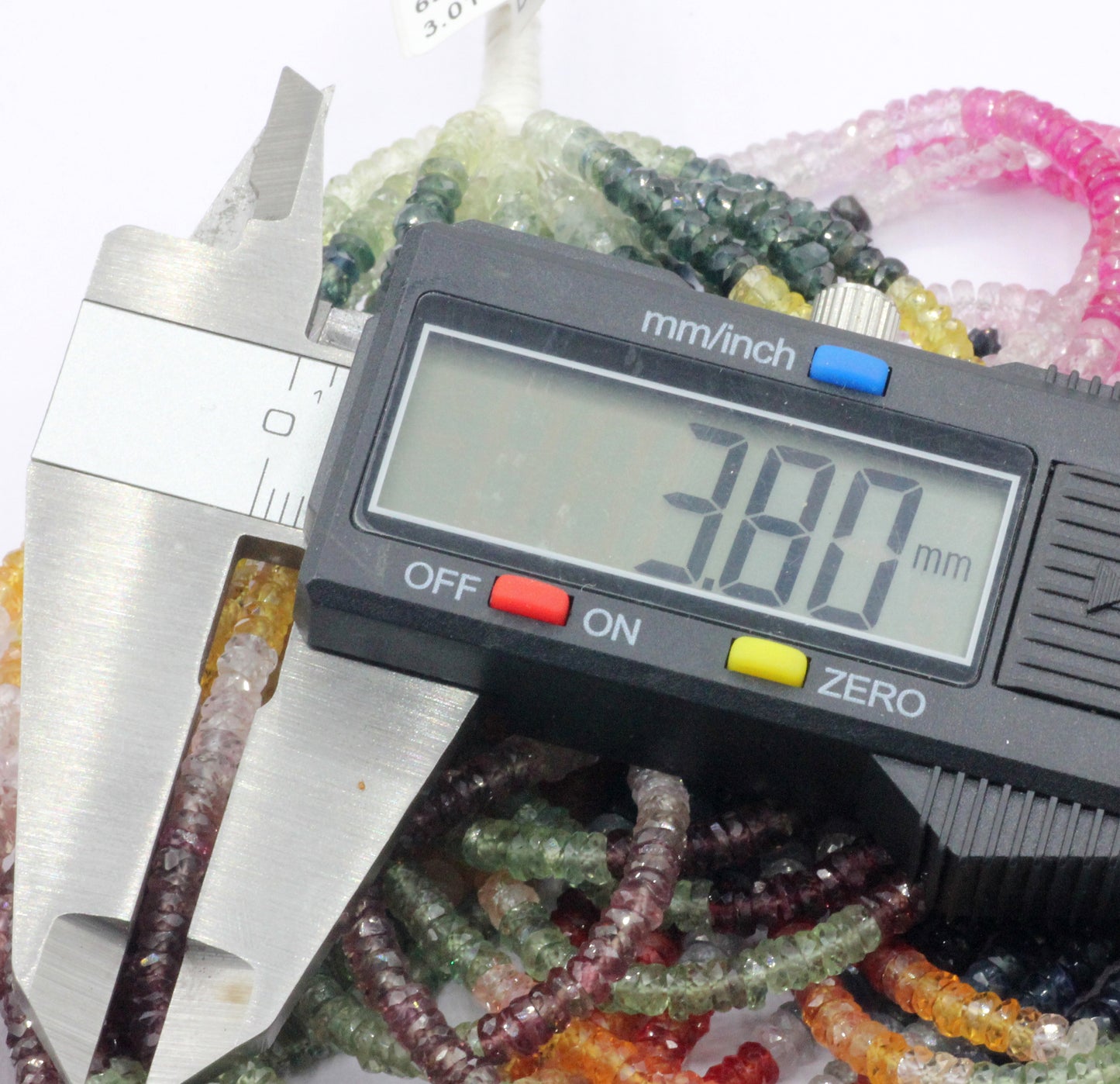 Sapphire, Multi Sapphire Faceted Heshi, Faceted Donut, Faceted Tyre