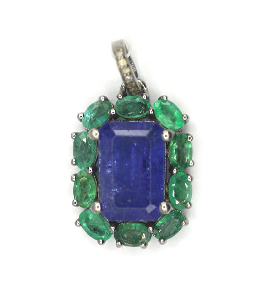 92.5 sterling silver Diamond pendant