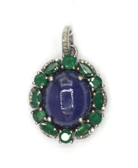 92.5 sterling silver Diamond pendant