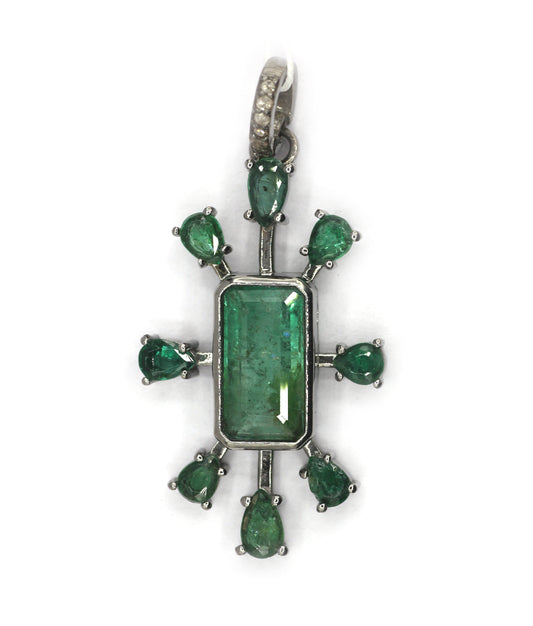92.5 sterling silver Diamond pendant
