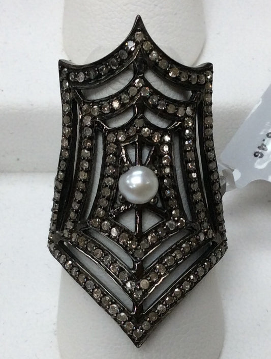 Pave Diamond Ring