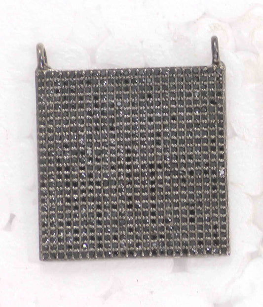 Black Spinel Charm