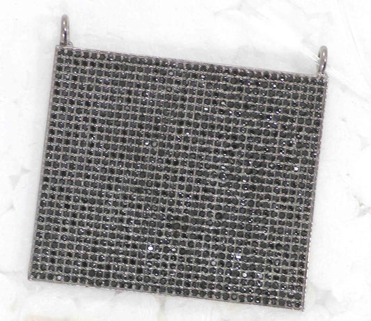 Black Spinel Charm