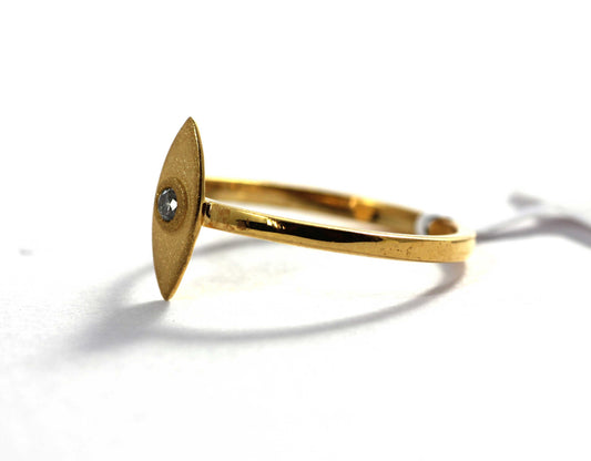 Eye Diamond Rings. Genuine handmade pave diamond Rings