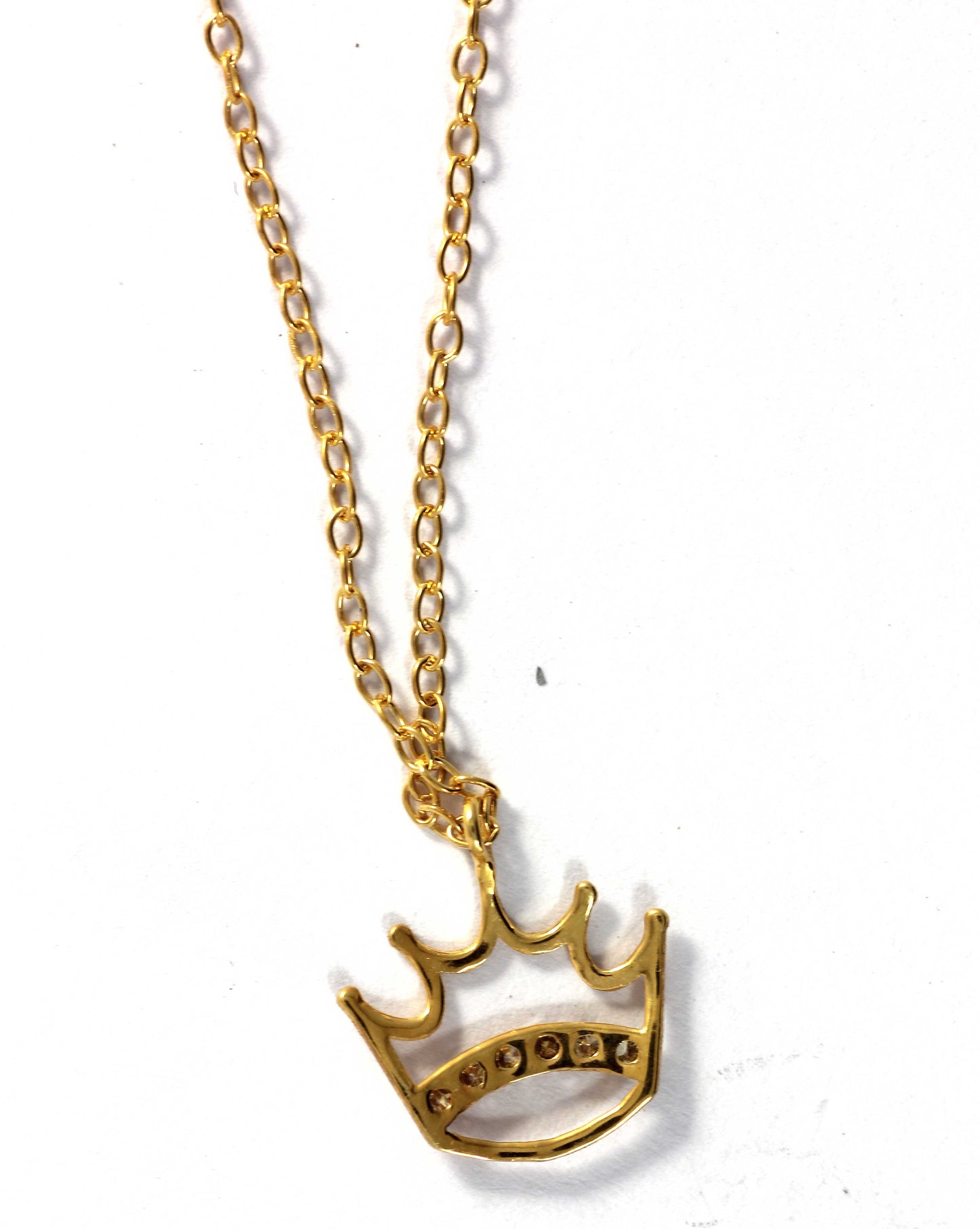 Crown Diamond Pendants. Genuine handmade pave diamond Pendant