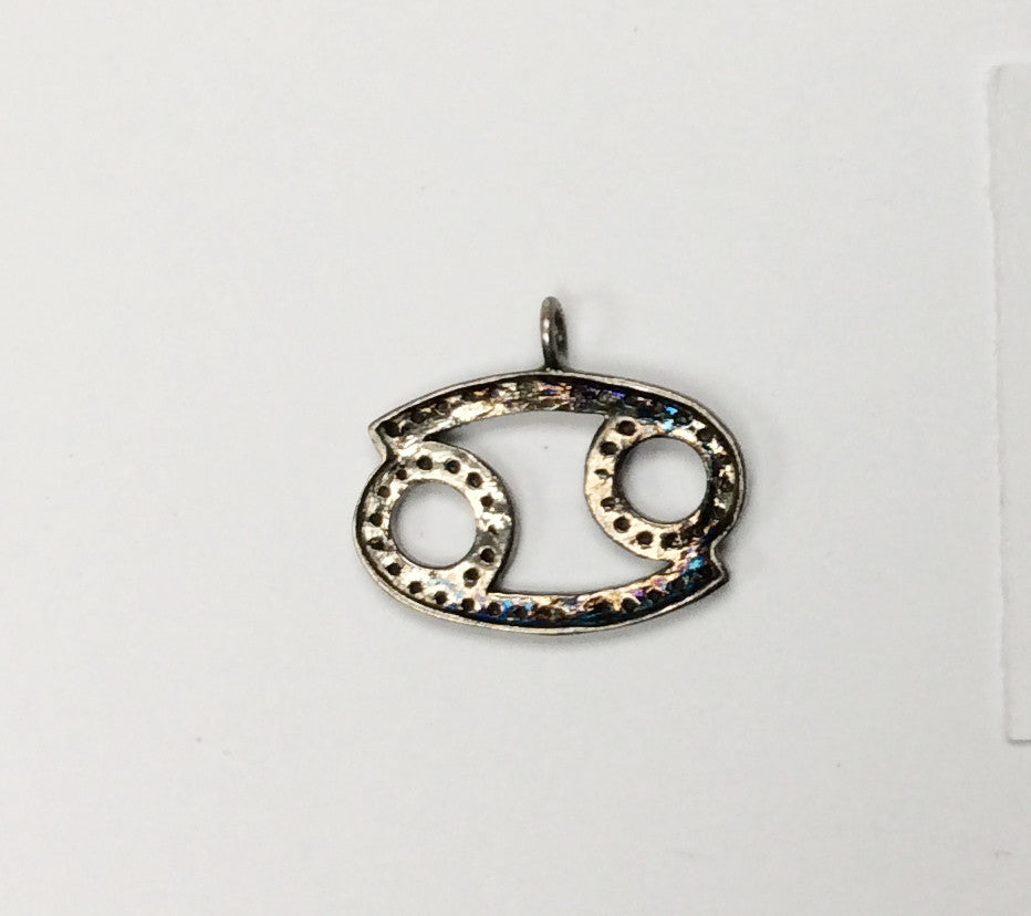 Pave Diamond Charm