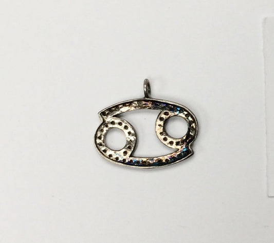 Pave Diamond Charm