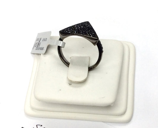 Black Spinel Ring