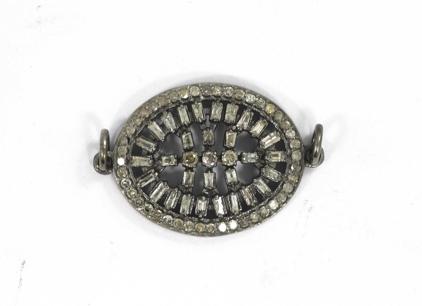 Oval Shape Diamond Pendant