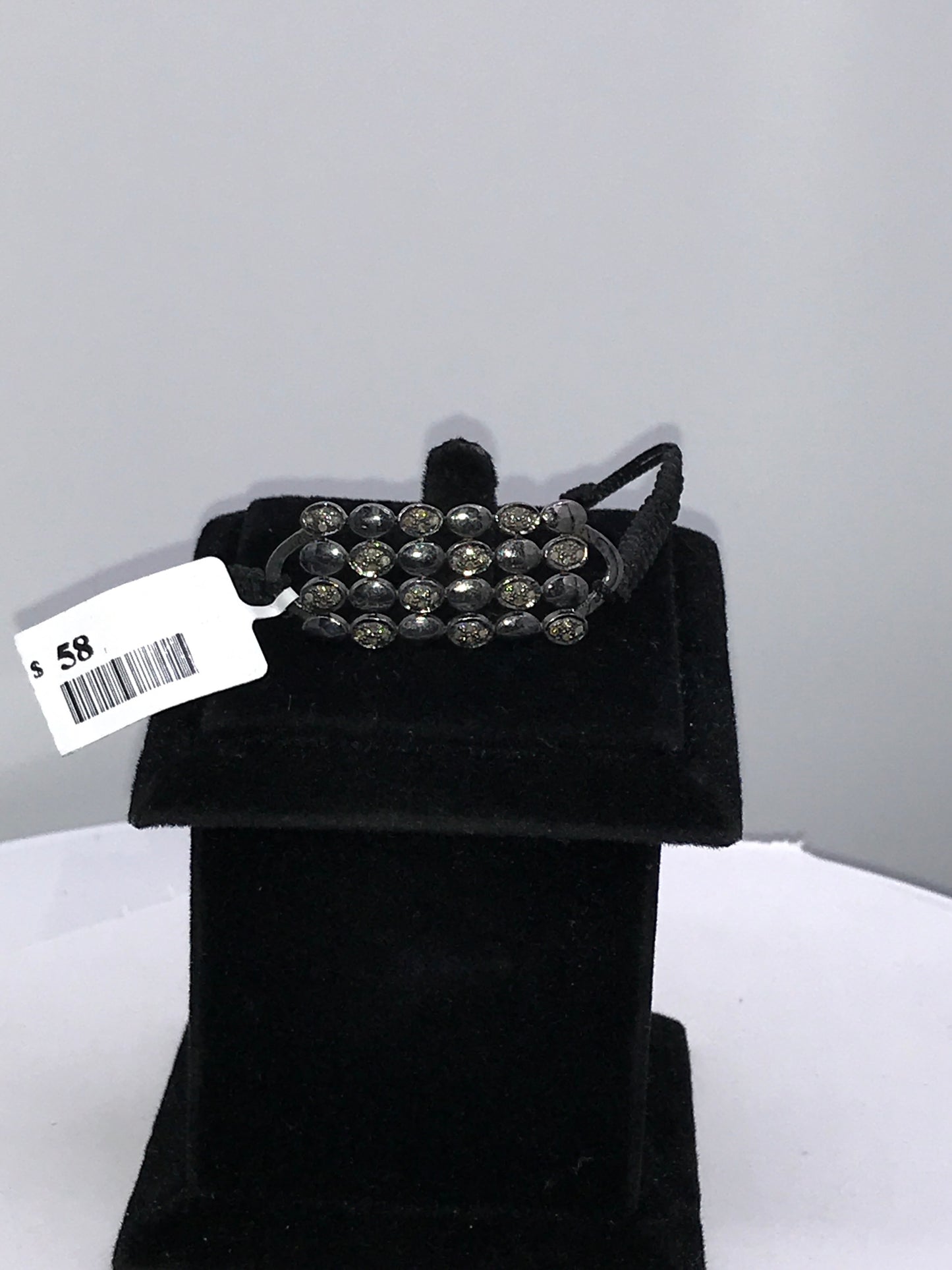 Rectangle Shape Pave Diamond Connector, Bracelet Connector