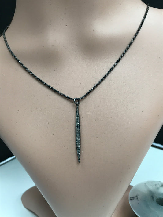 Spike Diamond Charm