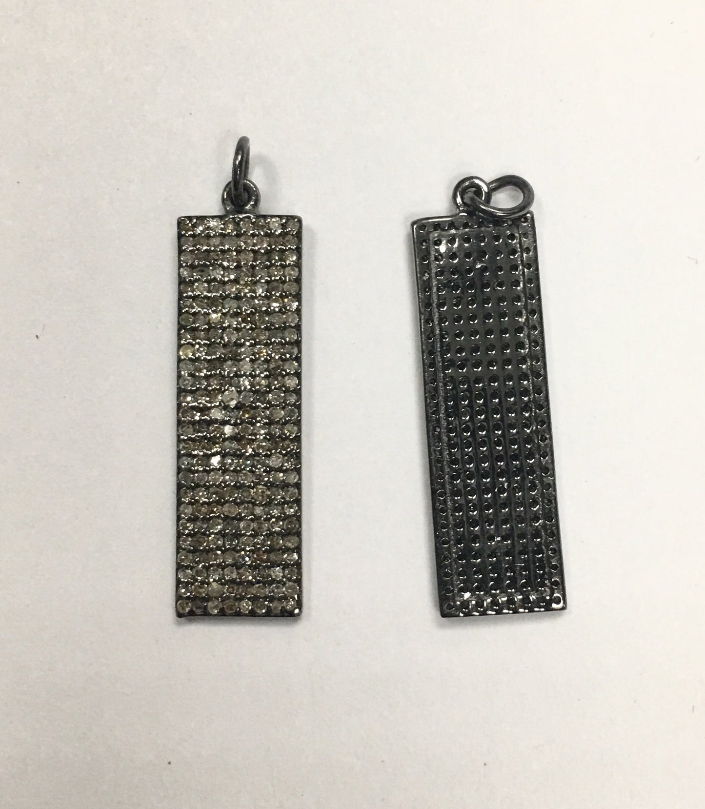 Rectangle Diamond Pendant