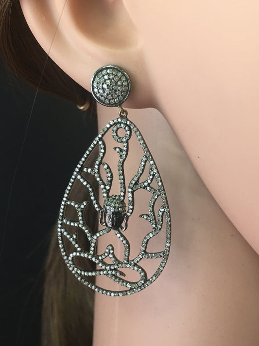 Diamond Earrings,