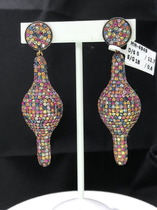Gemstone earrings