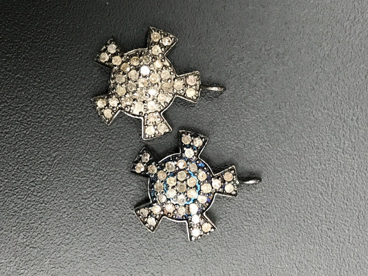 Pave Diamond Charm