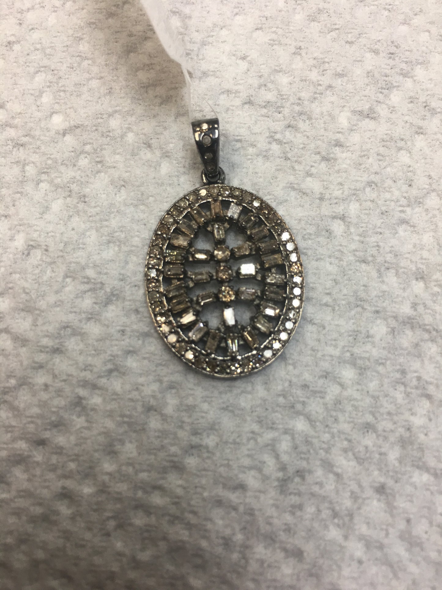 Pear Shape Diamond Pendant