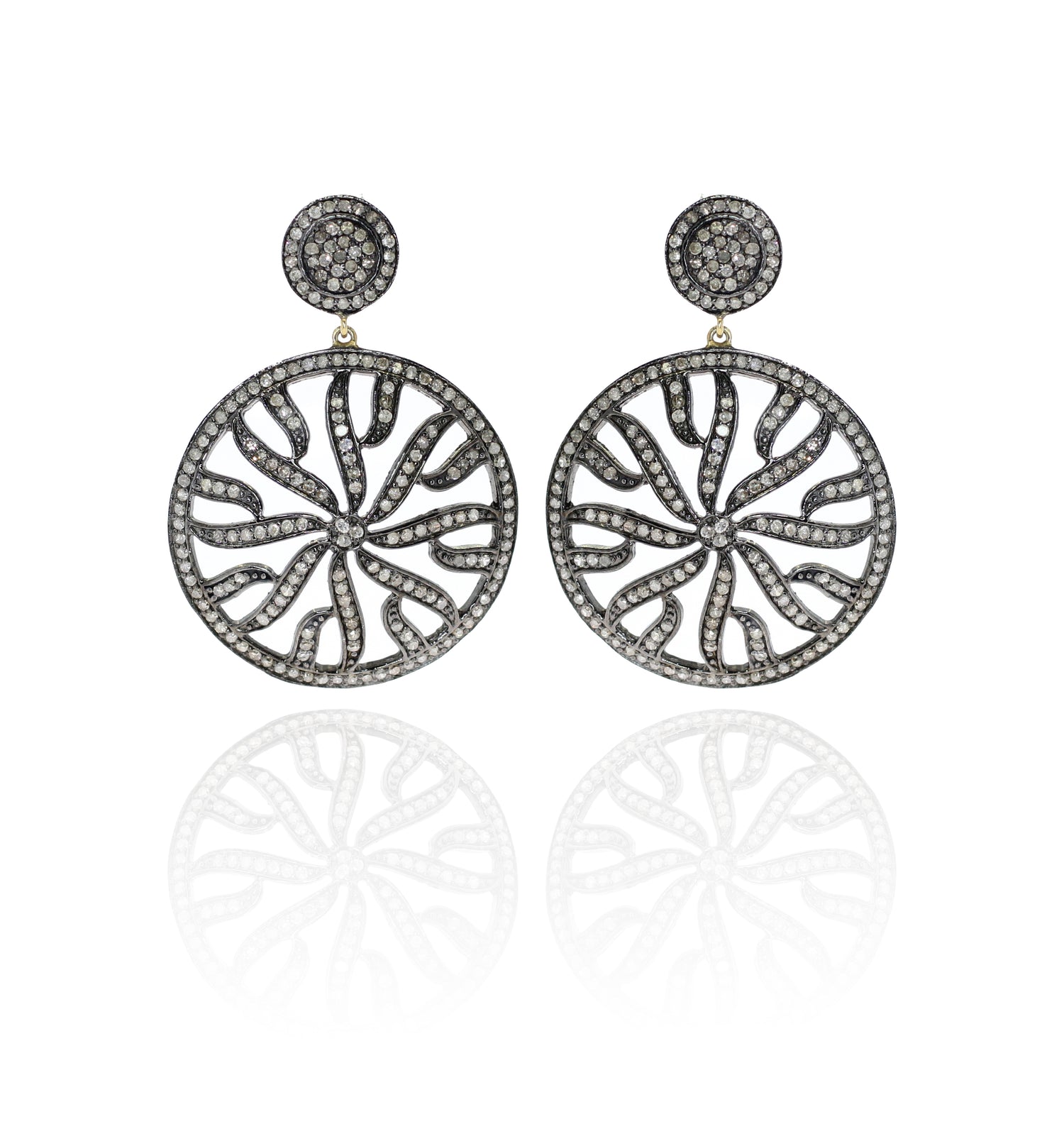 925 Diamond Earrings