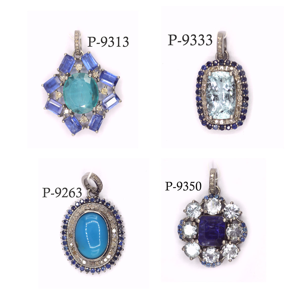 92.5 sterling silver Diamond pendant
