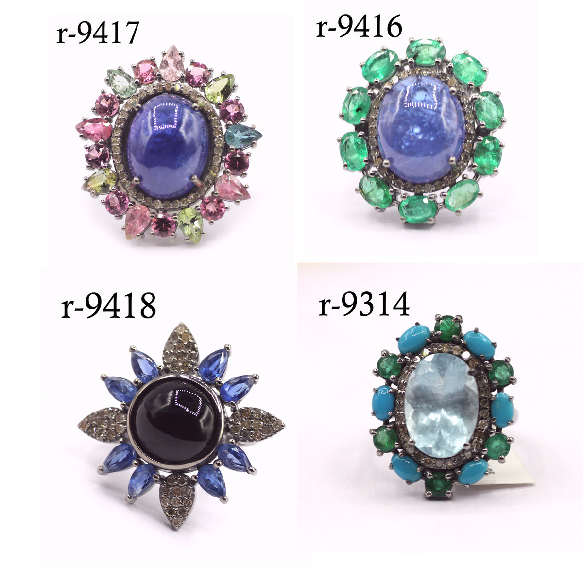 92.5 sterling silver Diamond Ring