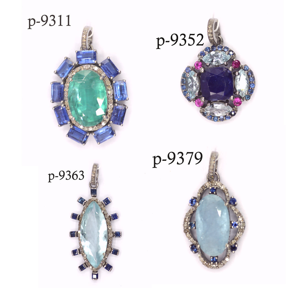 92.5 sterling silver Diamond pendant
