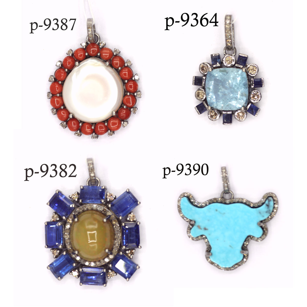 92.5 sterling silver Diamond pendant