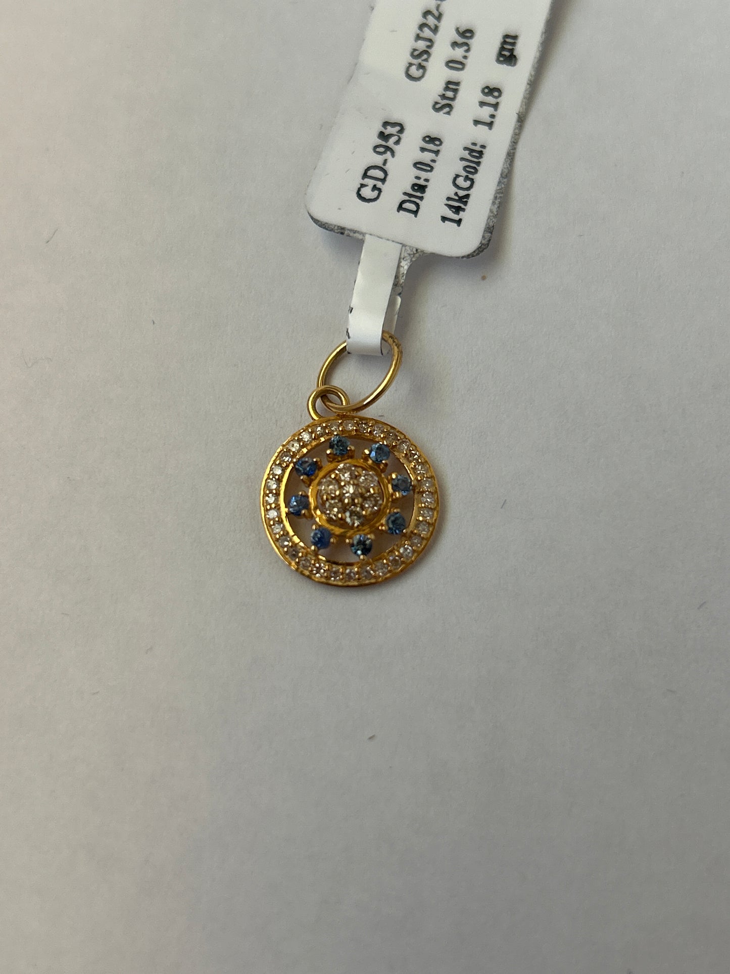 14K Gold Pendant
