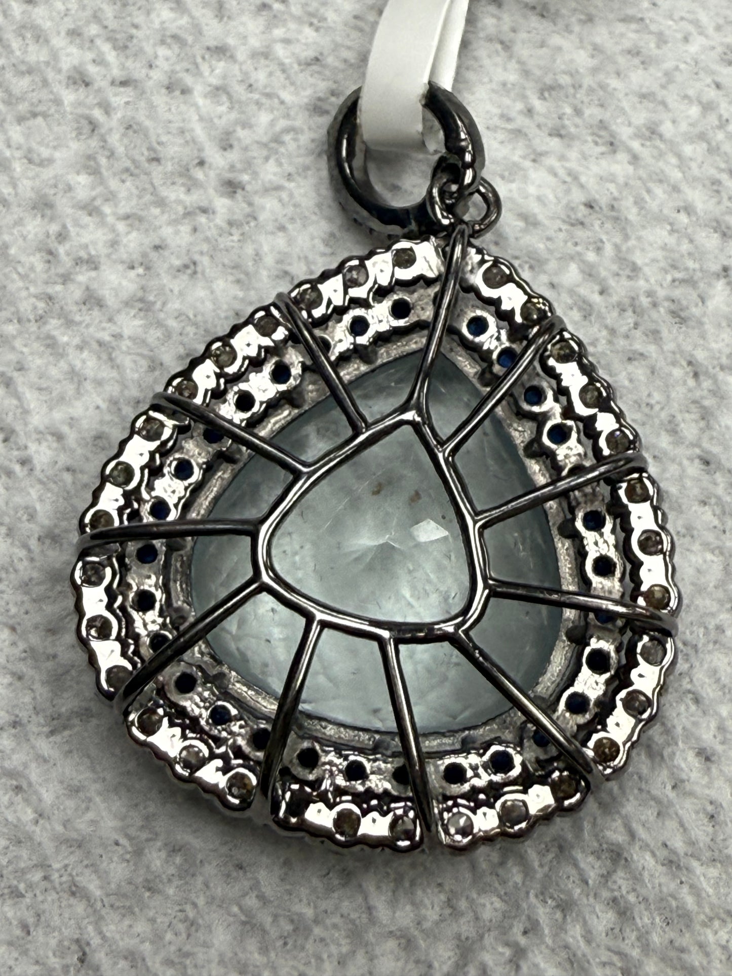 Pear Shape Diamond Pendant