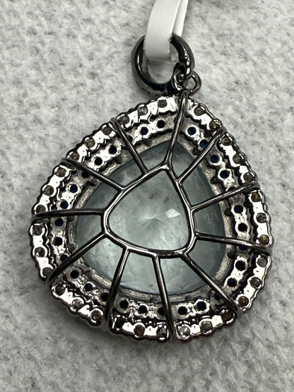 Pear Shape Diamond Pendant