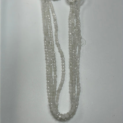 Moonstone, Rainbow Moonstone Beads Faceted Coin,Natural Moonstone