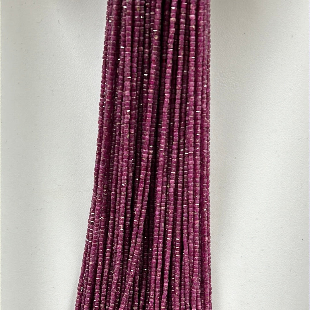 Ruby Faceted Square