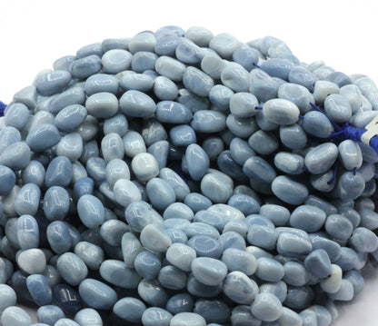 Opal Blue Smooth Nuggets