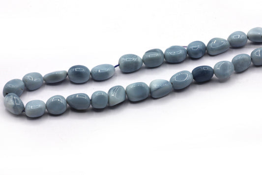 Opal Blue Smooth Nuggets