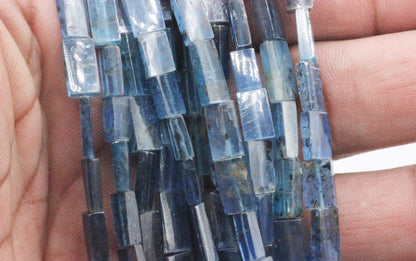 Kyanite Blue Slice Beads Rectangle
