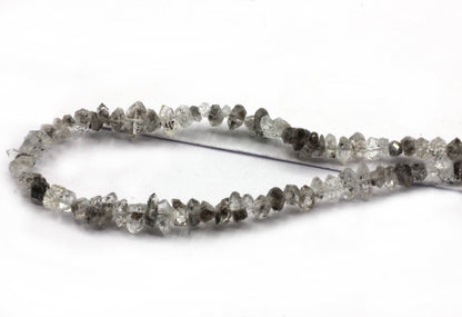 Quartz, Diamond Quartz Chip Beads, Herkimer diamond beads