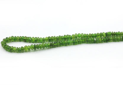 Chrome Diopside Smooth Beads, Natural Gemstone