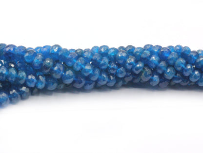 Apatite, Neon Apatite Faceted Beads, Natural Stone, Natural Color
