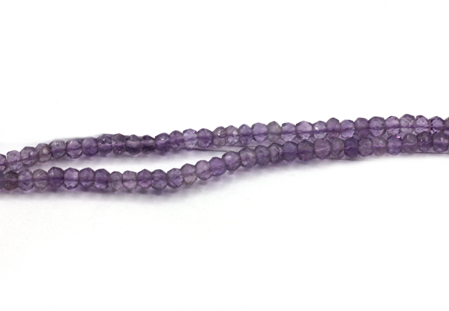 Amethyst, Pink Amethyst Faceted Round Beads