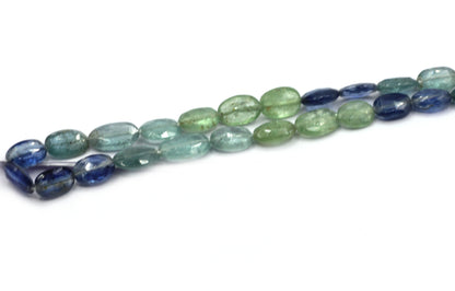 Kyanite Faceted Oval Beads