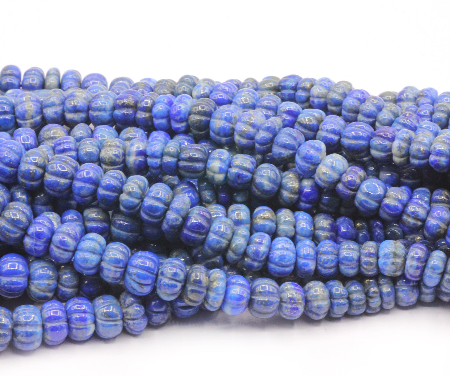 Lapis lazuli Carved Water Melons, Carved pumpkins