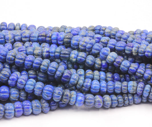 Lapis lazuli Carved Water Melons, Carved pumpkins