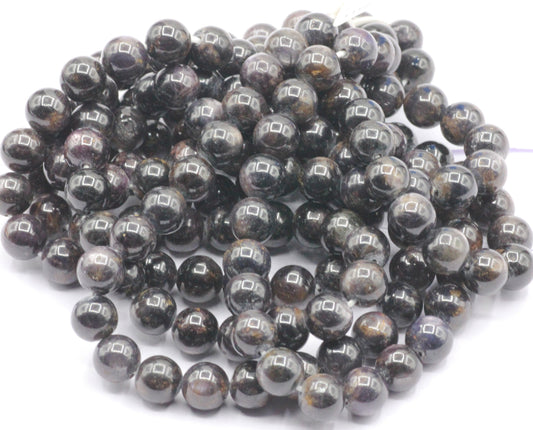 Sapphire Chocolate Smooth Round Beads, Wounder Sapphire Beads Round