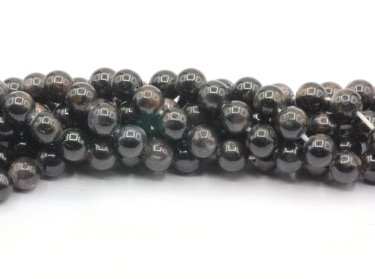 Sapphire Chocolate Smooth Round Beads, Wounder Sapphire Beads Round