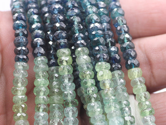 Multi Kyanite Faceted Beads,Faceted Beads